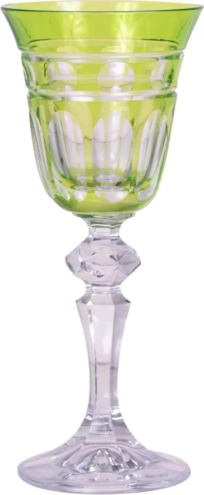 Taça de cristal Lodz para Licor de 60ML – Verde Oliva