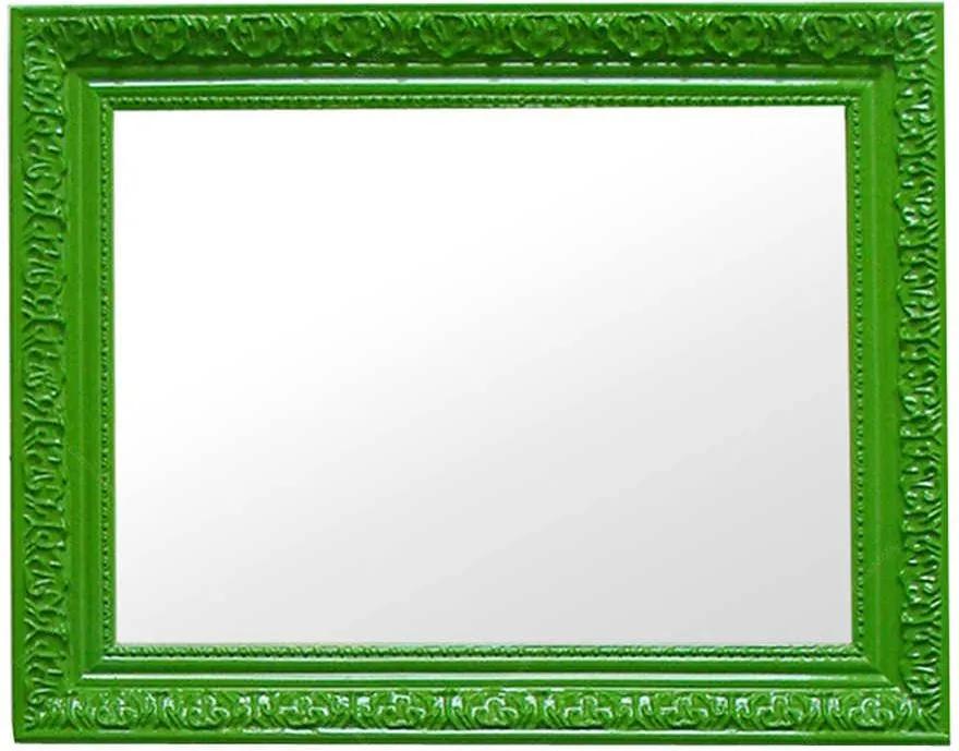 Espelho Charm Retangular Verde em MDF - Urban - 48x38 cm