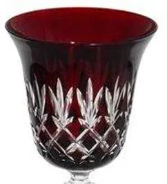 Taça de Cristal Polonês Cor Vinho para Vinho - 220ml
