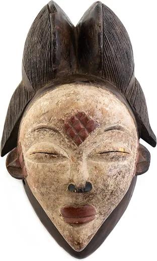 Máscara Decorativa Punu | Gabão