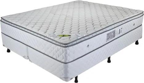 Cama Box Queen Size Luck Spring One Side - 158x198x50cm