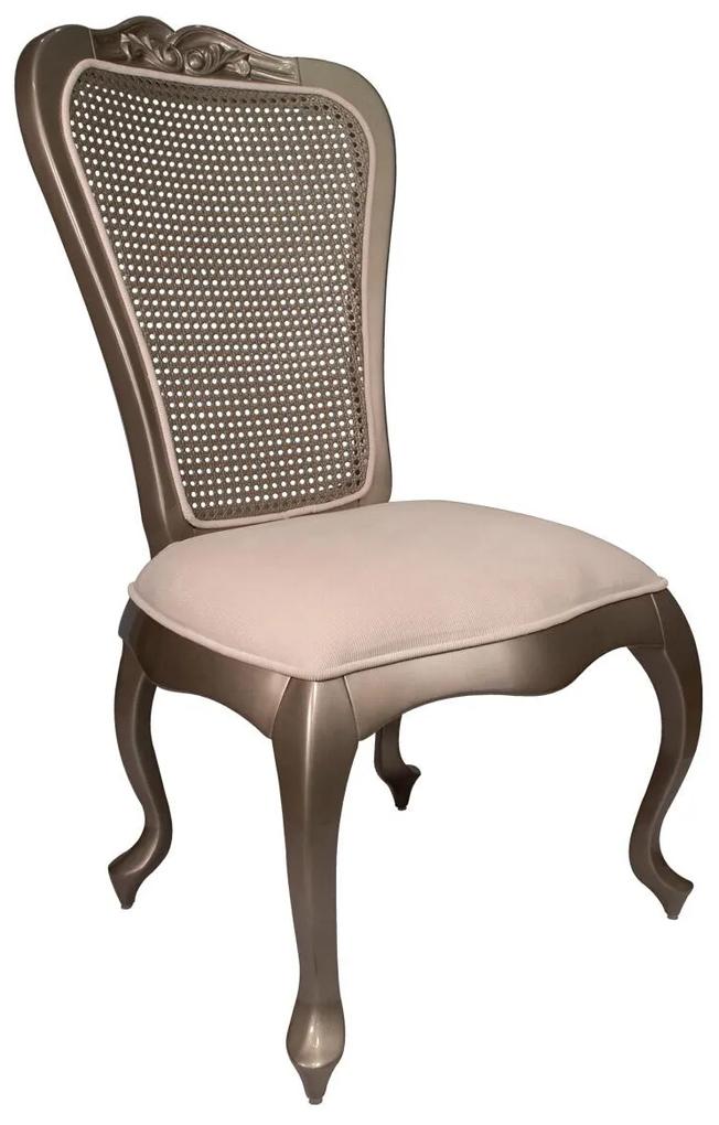 Cadeira Antique Encosto Palha - Fendi Lumiére Provençal Kleiner Schein