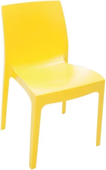 Cadeira Alice Satinada Summa Amarelo - Tramontina