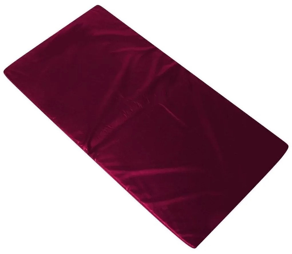 Colchonete Para Berço Chiqueirinho 100X70X4 - D20 Orthovida (Bordô)