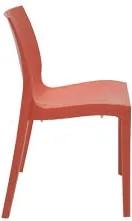 Cadeira Tramontina Alice Polida sem Braços em Polipropileno Rosa Coral Tramontina 92037160
