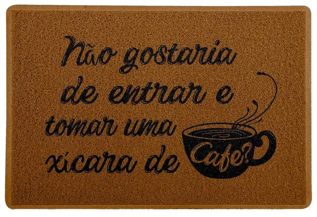 Capacho Gostaria de Tomar Uma Xícara de Café