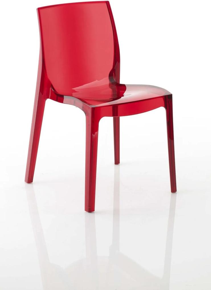 Cadeira Oia Decor Fatale Vermelho