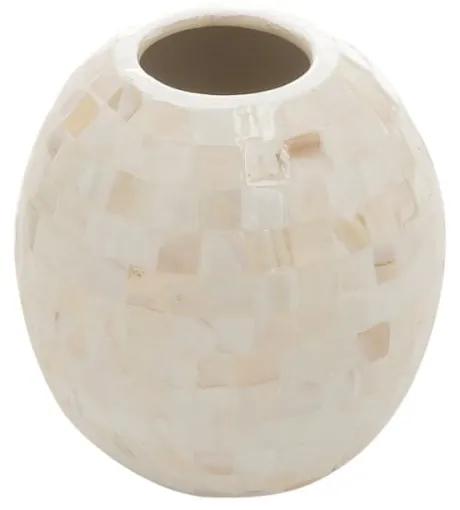 Vaso Cerâmica Com Madrepérola 13x15cm 3045 Royal