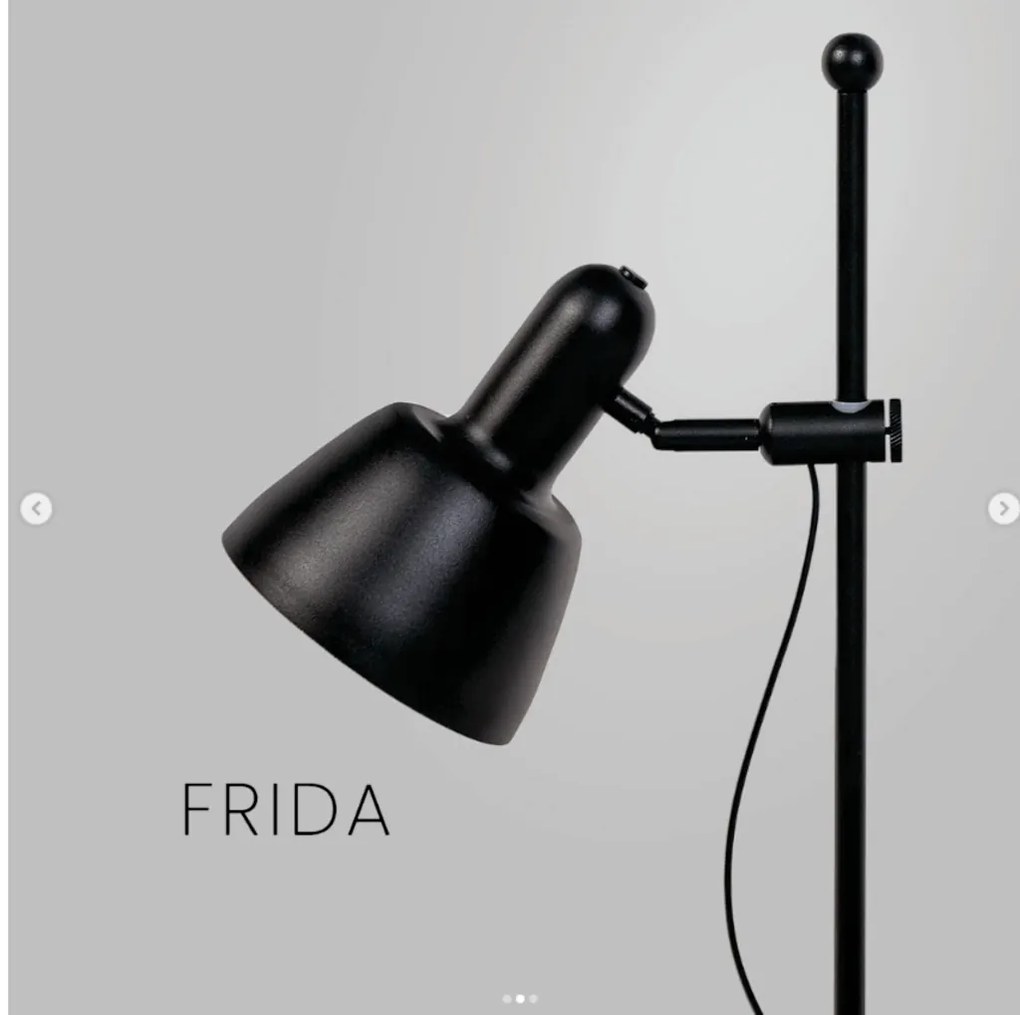 Abajur Frida Regulável 15,5X26,4X47,7Cm 1Xe27 Alumínio - Usina 25067/1 (CP-M - Champanhe Metálico, CP-M - Champanhe Metálico, BT - Branco Texturizado)