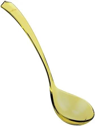 Concha Crippa Para Servir Sobremesa - Amarelo