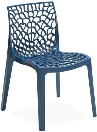 Cadeira Decorativa, Azul, Gruvyer