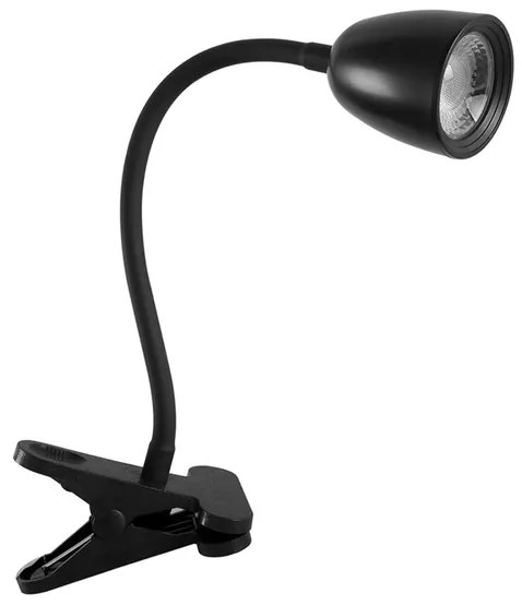 Luminaria De Mesa Led Abs 4W 3000K Focus - PRETO