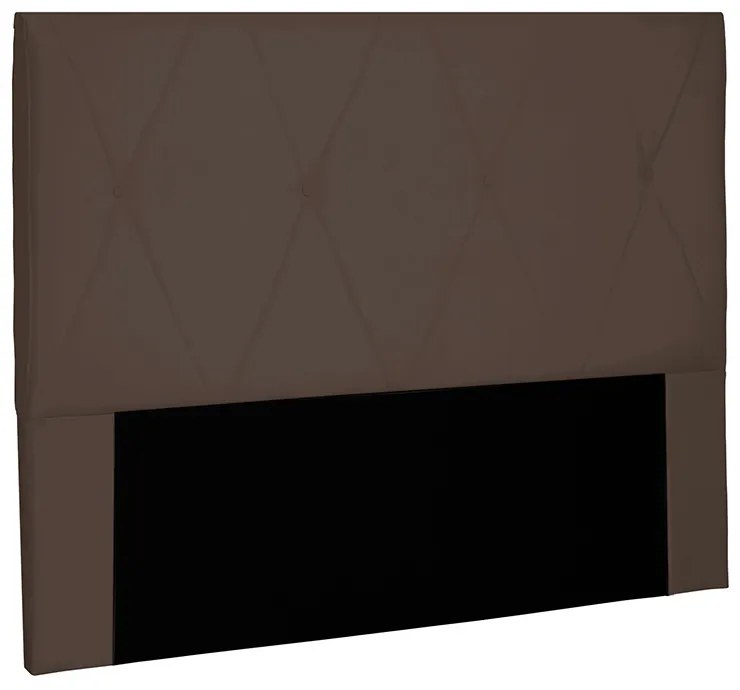 Cabeceira Aquilla Para Cama Box King 195 cm Suede Café - D'Rossi