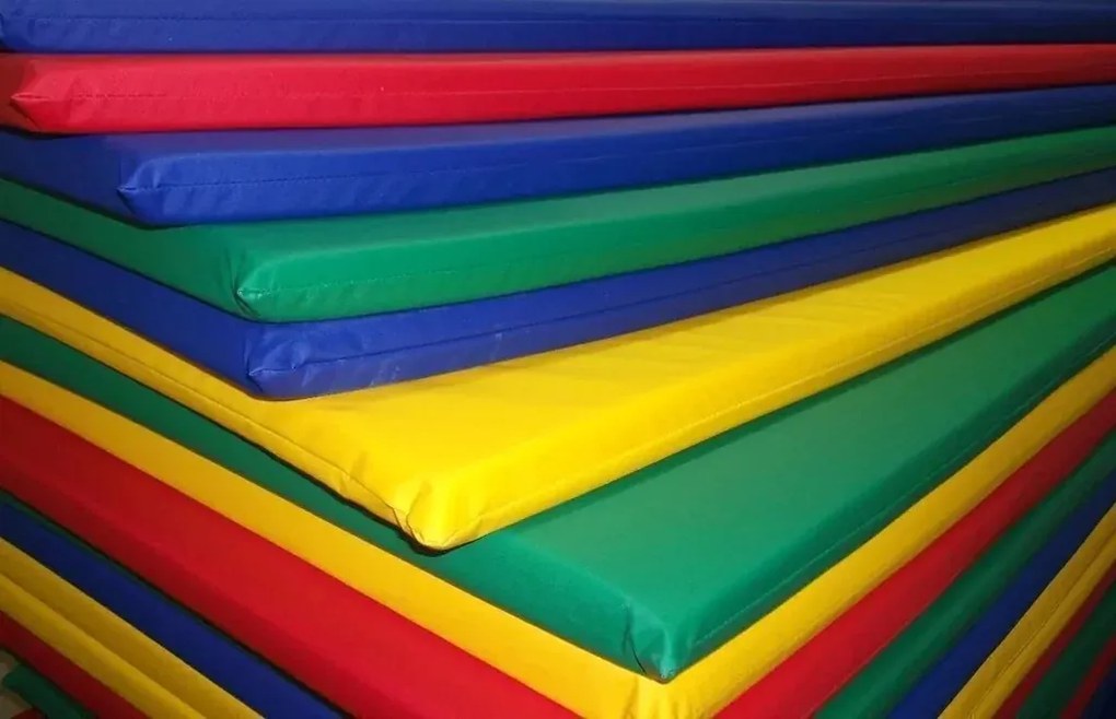 Kit 7 Colchonetes Academia Abdominal 100 X 60 X 3Cm Napa