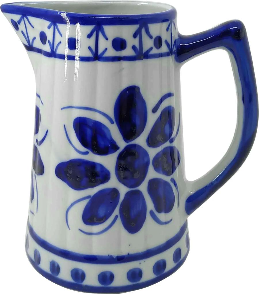Jarra de Porcelana Azul Colonial 870 ml