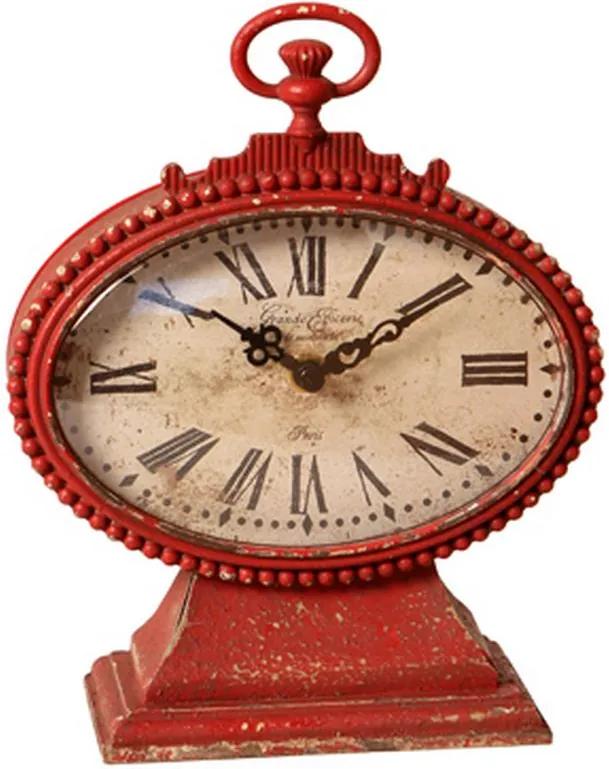 Relógio de Mesa Vintage Decorativo Bilanciare de Metal