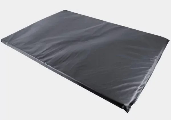 Colchonete Casal Para Visita - Plus 184X111Cm Orthovida (Preto)