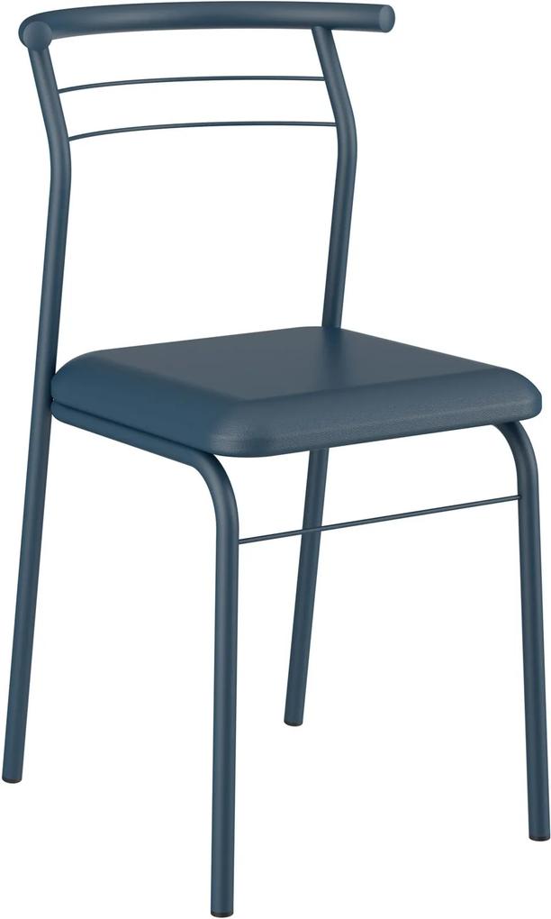Kit 2 Cadeiras 1708  Napa Móveis Carraro Azul