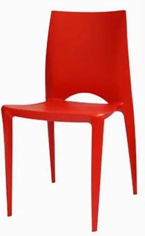 Cadeira Zoe Área Externa Vermelha OR-1139 Or Design
