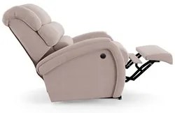 Poltrona do Papai Reclinável Kalie Power Elétrica Massagem FH9 Veludo