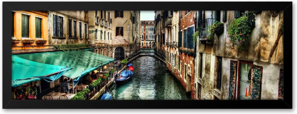 Quadro Adoraria Veneza Itália Multicolorido