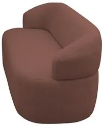 Sofá 3 Lugares Living Orgânico Sala de Estar 170cm Conka F05 Veludo Ch