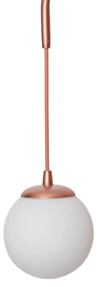 Arandela Malu 14X54,9X36Cm 1Xg9 Braço Haste Alumínio E Globo Ø12Cm - U... (BZ-M - Bronze Metálico, FOSCO)