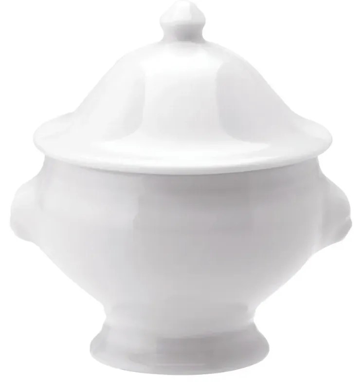 Bowl Para Sopa Com Tampa Porcelana Schmidt - Mod. Cabeça De Leão 113