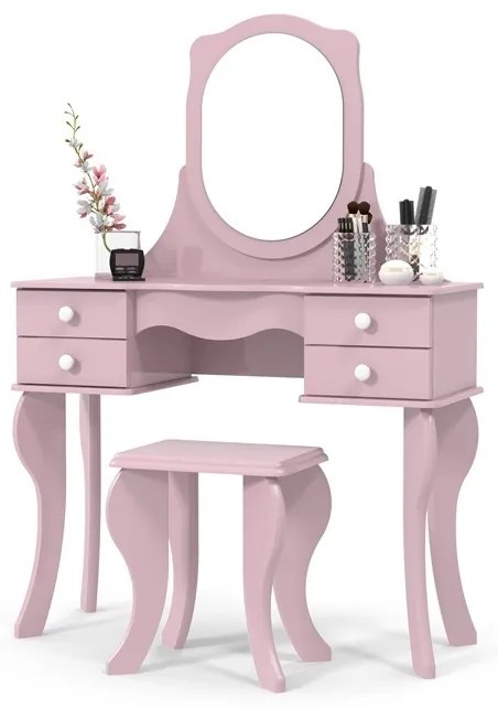 Penteadeira Princesa Rosa - Patrimar Móveis
