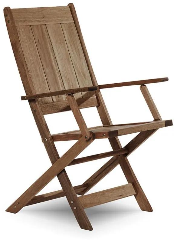 Cadeira Dobrável Acqualung C/ Braço - Wood Prime MR 248113