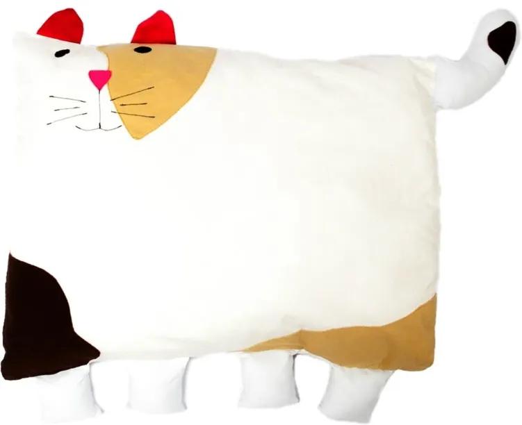 Travesseiro Colo de MÁe de Gato Travesseiro + Fronha Bege