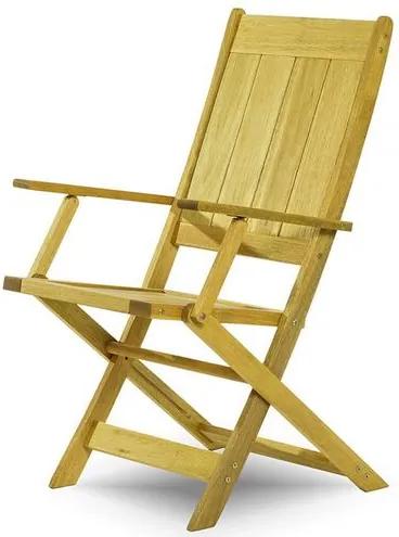 Cadeira Retangular Dobravel Acqualung+ C/ Braco Estrutura Amarelo 99cm - 61641 - Sun House