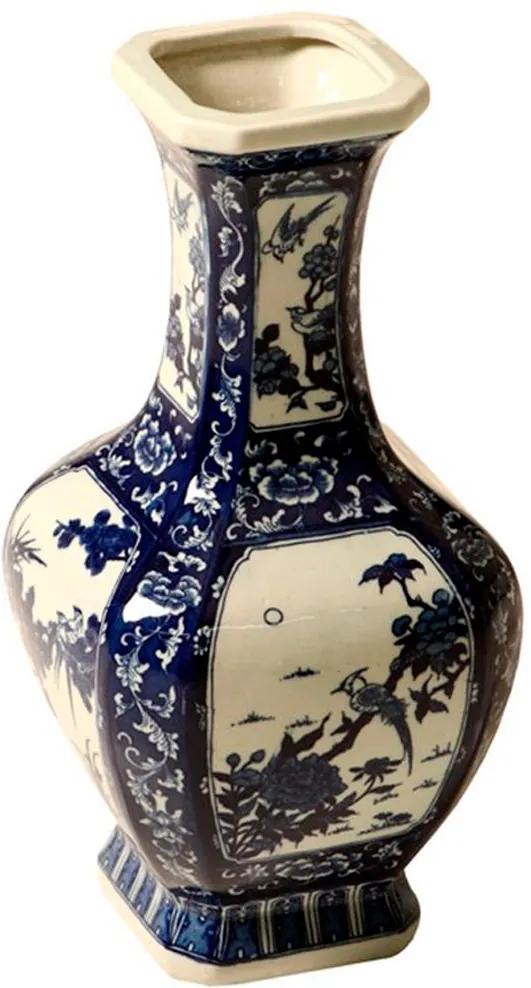 Vaso Decorativo de Porcelana Chinesa Huxley