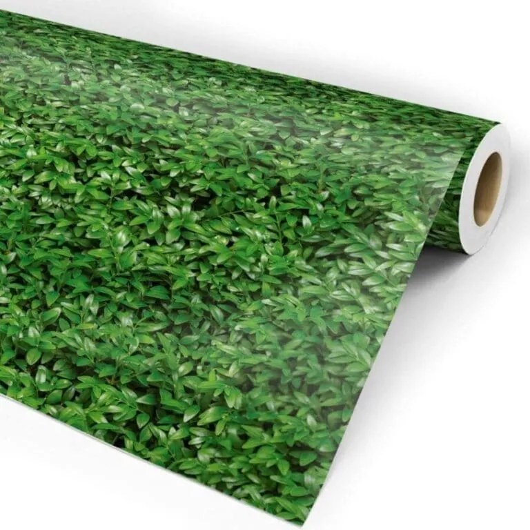 Papel Folhagem Hera Verde Jardim Vertical Lavável | Dcorando