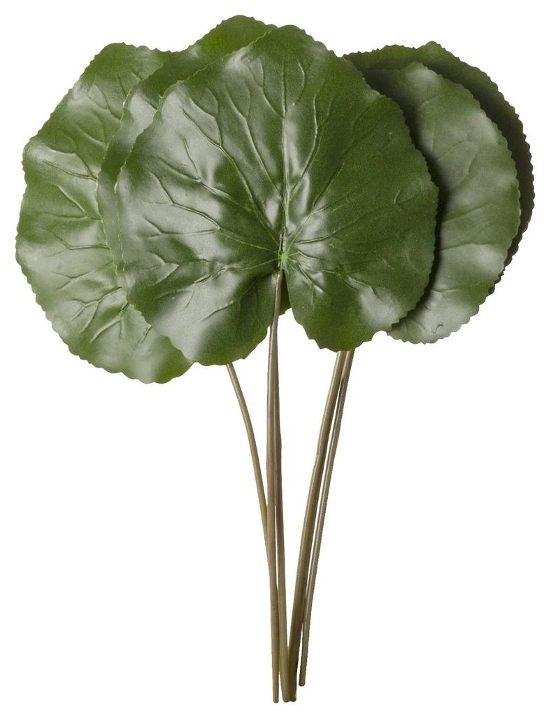 Folhas de Lotus c/ 6 hastes - Verde