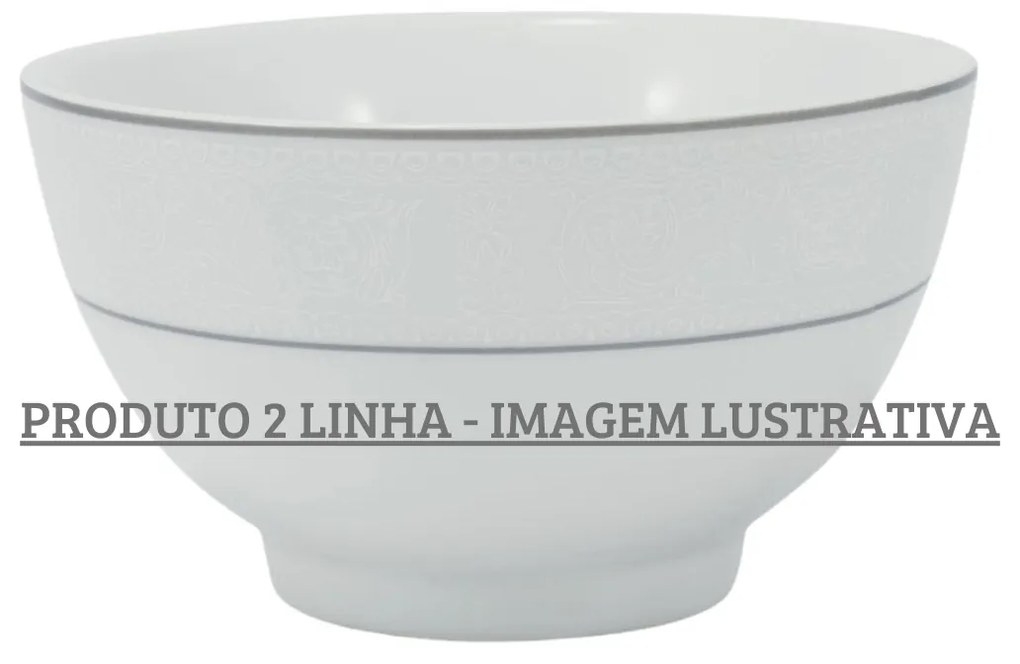 Bowl 500Ml Porcelana Schmidt - Dec. Martha 2° Linha