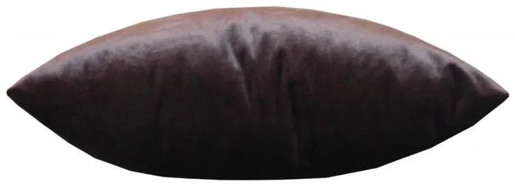Capa de Almofada Lisa Peach de Veludo em Vários Tamanhos - Marrom - 60x60cm