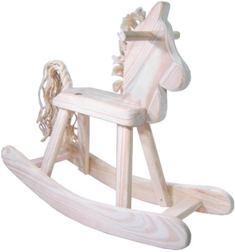Brinquedo Bohney Cavalo de Balanço Bege