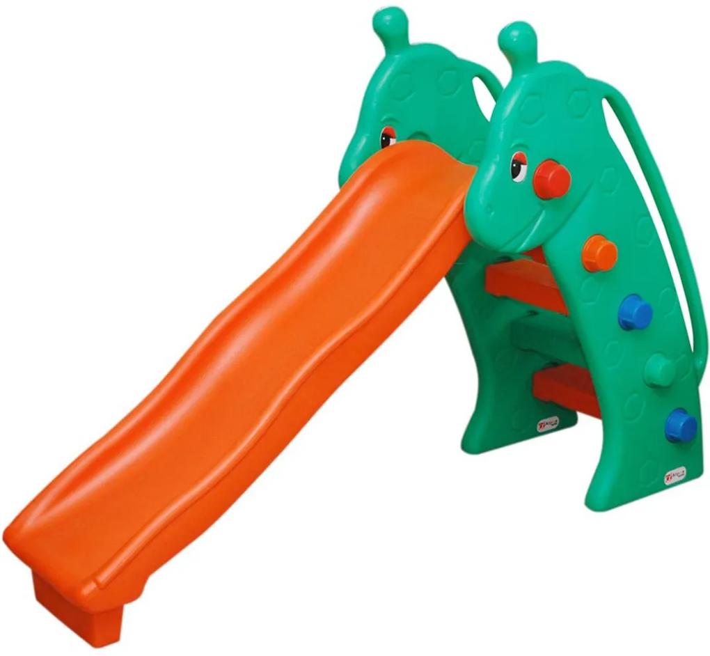 Playground Escorregador Girafinha Verde Alpha Brinquedos