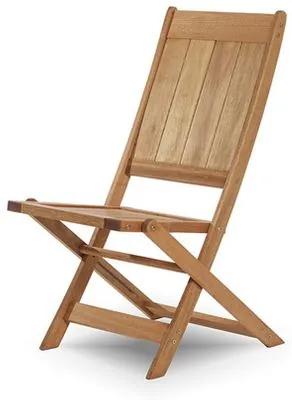 Cadeira Retangular Dobravel Acqualung+ S/Braco Stain Jatoba 99cm - 61361 - Sun House