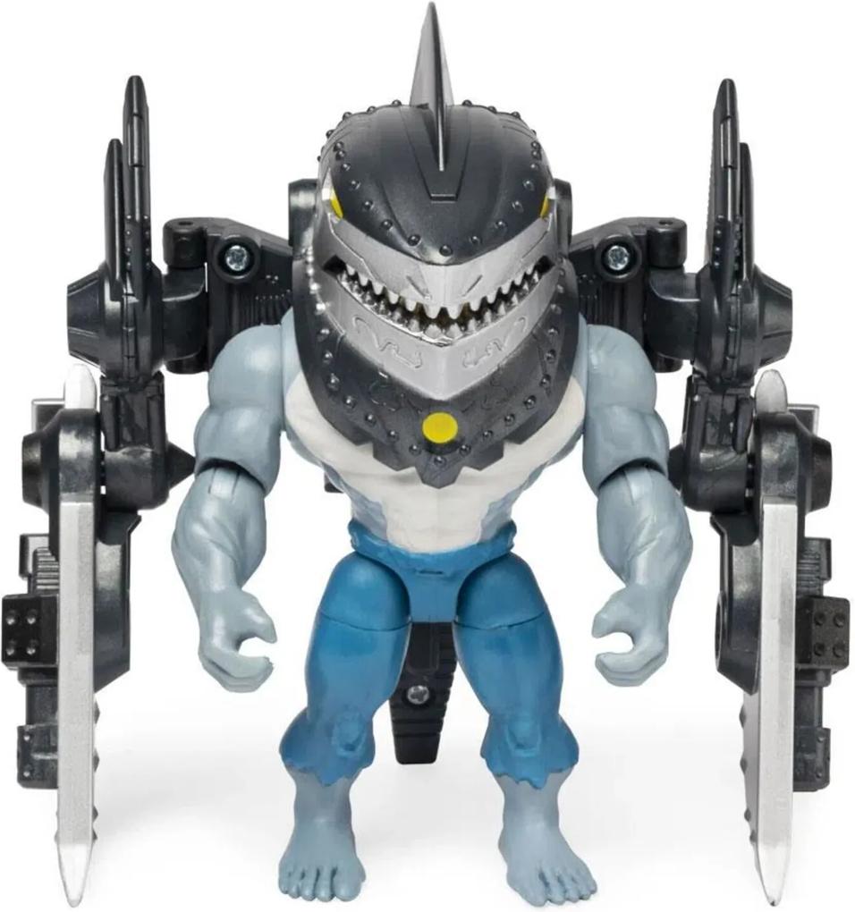 Figura King Shark DC Comics Armadura Mega Gear - Sunny