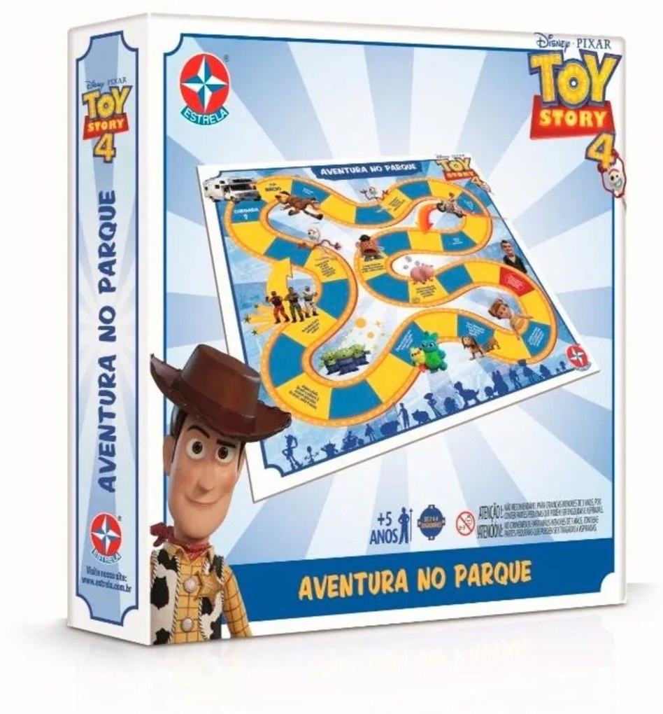 Jogo Toy Story 4 Aventura no Parque - Estrela