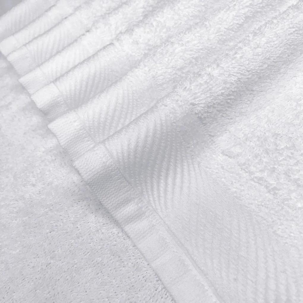 Jogo de toalha de banho 5 peças fio penteado 100% algodão