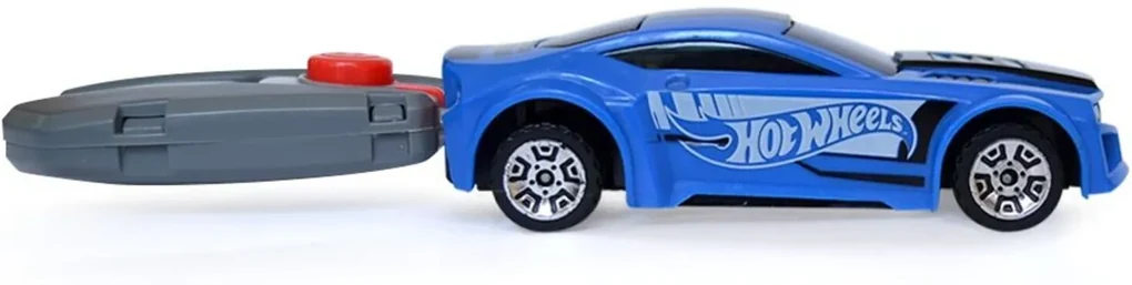 Carro Hot Wheels com Chave Lançador Azul - Fun Divirta-se