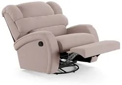 Poltrona do Papai Reclinável Kalie Glider Giratória Massagem FH9 Velud