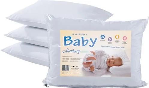 Travesseiro para Bebê 100% Algodão 180 fios - Altenburg