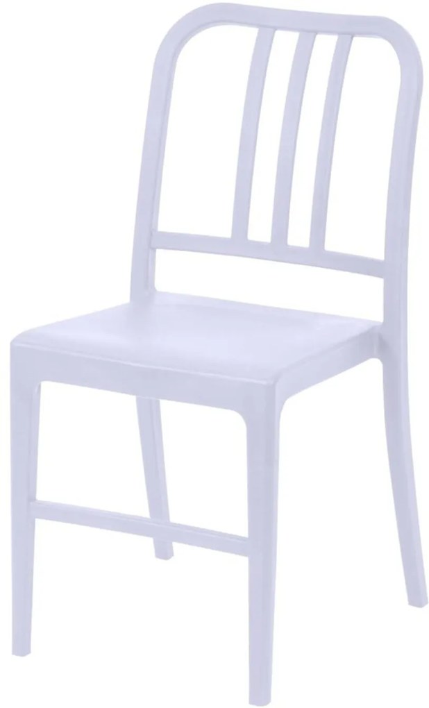 Cadeira de Jantar em Polipropileno Branca