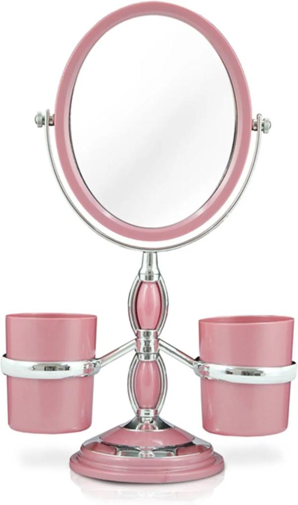 Espelho de Bancada Jacki Design Rosa