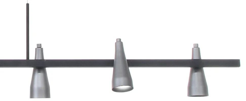 Pendente Eris 25X12,5X120Cm Metal Alumínio 6Xmr11 - Old Artisan Pd-584... (MARSALA)