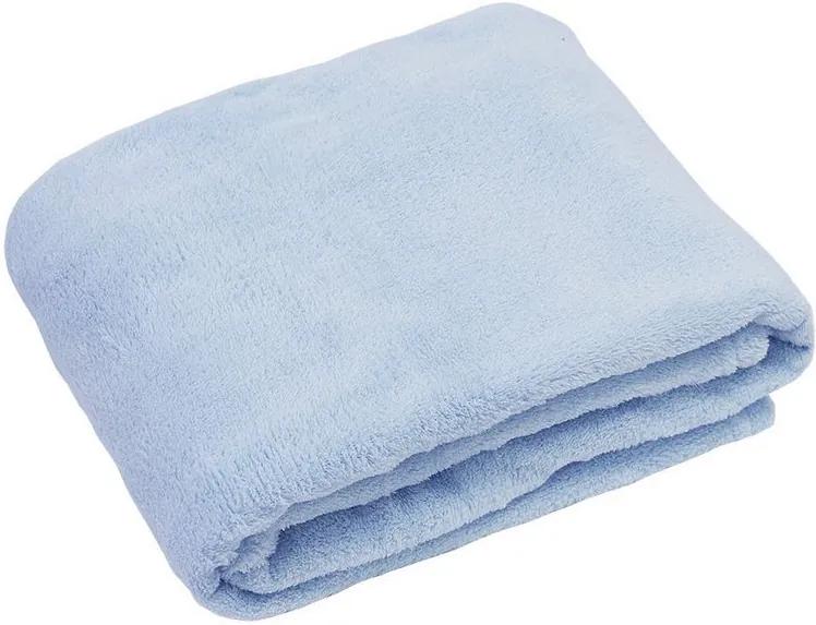 Cobertor Baby Liso 200g/m²- Azul - Camesa